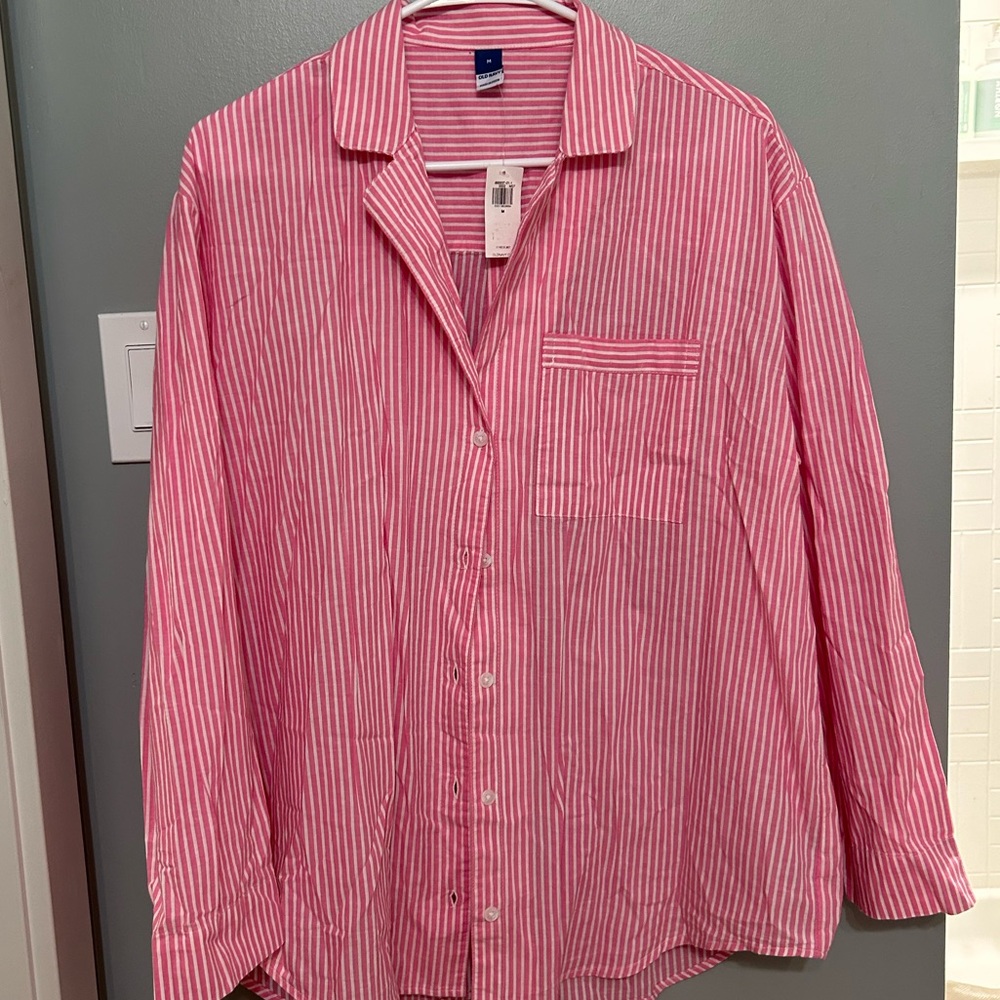 linen button down